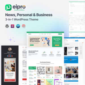 eiPro - Template WordPress Ringan Banyak Fungsi Desain Mantab